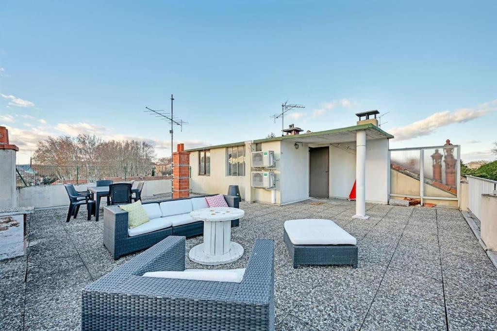 The Rooftop - Ac Clim - Wi-Fi - Parking Gratuit Dans La Rue Avignon Exterior photo
